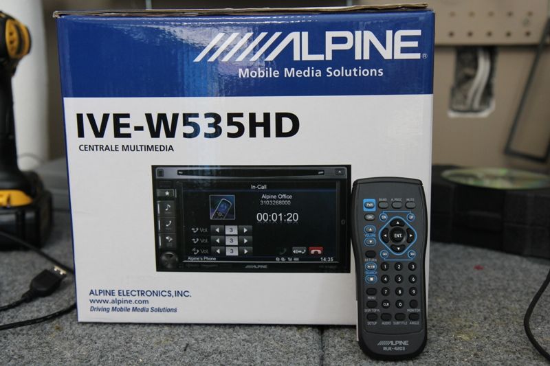 FS Alpine IVEW535HD w/Remote Car Stereo Forum